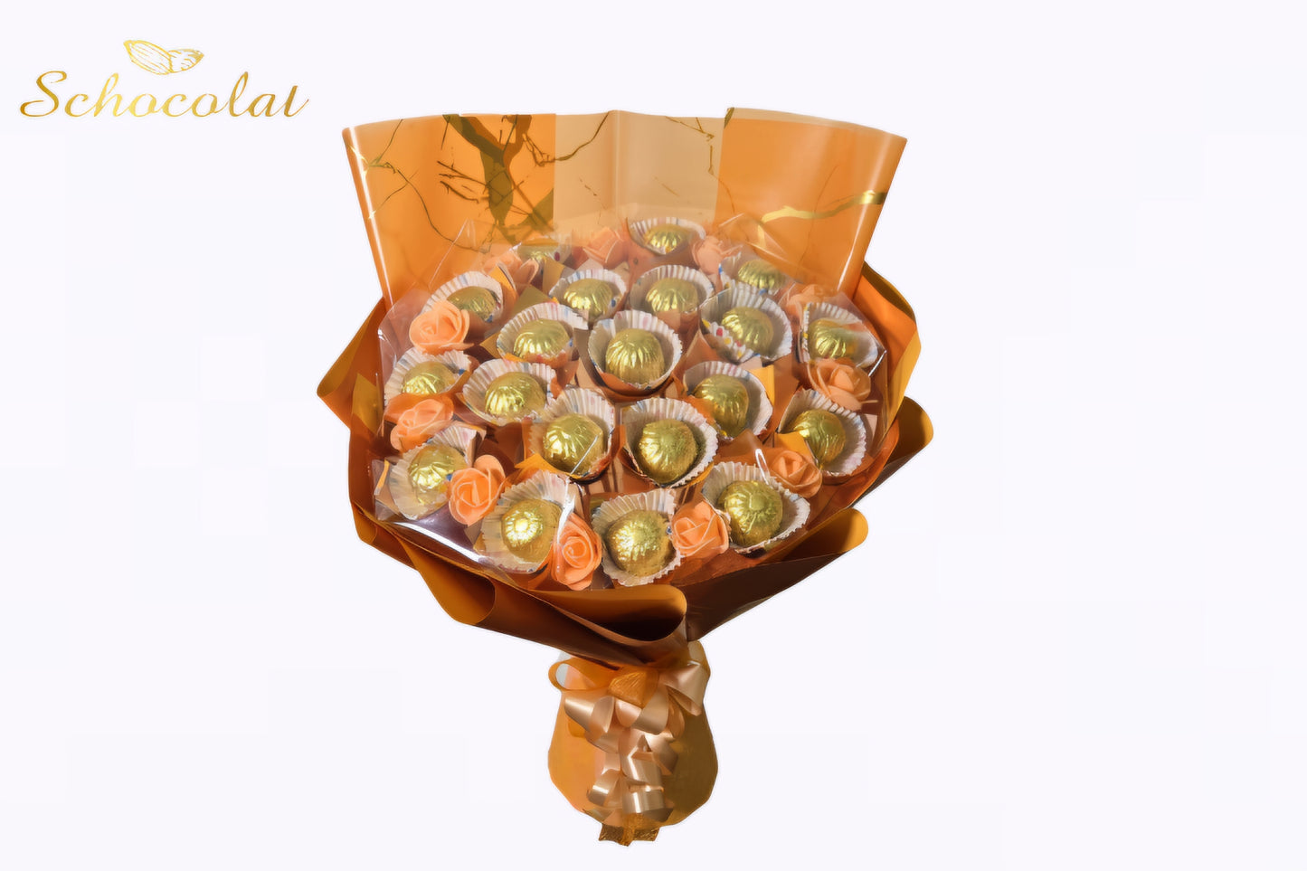 𝐆𝐫𝐚𝐧𝐝 𝐒𝐮𝐧𝐬𝐞𝐭 𝐁𝐥𝐢𝐬𝐬 𝐇𝐚𝐧𝐝 𝐁𝐨𝐮𝐪𝐮𝐞𝐭 – 𝟑𝟎-𝐏𝐢𝐞𝐜𝐞 𝐂𝐡𝐨𝐜𝐨𝐥𝐚𝐭𝐞 𝐄𝐱𝐭𝐫𝐚𝐯𝐚𝐠𝐚𝐧𝐳𝐚
